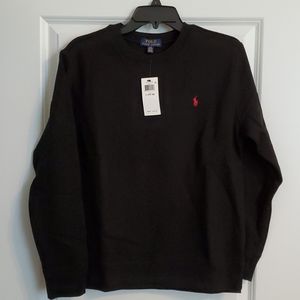 NWT Boys Crew Sweatshirt Polo Ralph Lauren Large